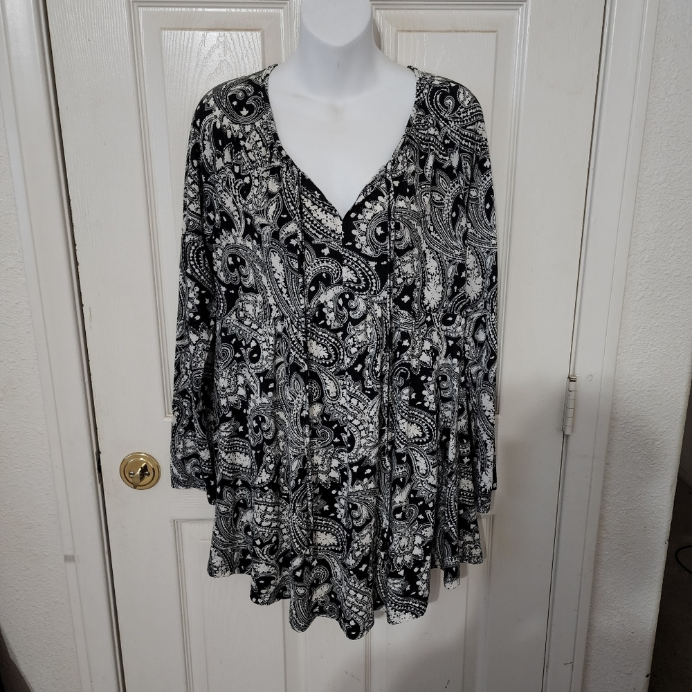 Miusey size L long sleeve blouse
